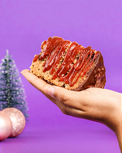 Fatia de Panetone de Goiabada Sem Açúcar Sem Glúten Sem Lácteos Low Carb 110 g