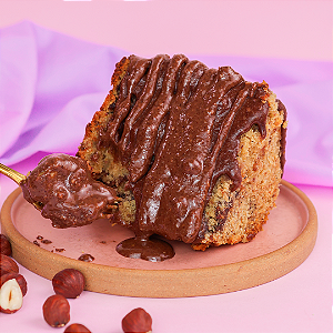 Fatia de Panetone com Avelã Sem Açúcar Sem Glúten Sem Lácteos Low Carb 110g
