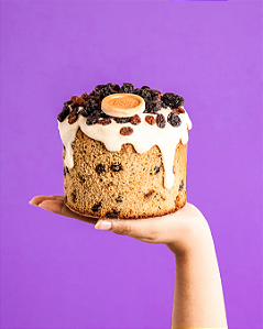 Mini Panetone Tradicional De Frutas 200g – Zero Açúcar, Zero Póliol, Zero Glúten, Zero Lácteos, Low Carb.