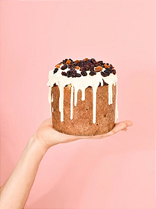 Panetone Tradicional De Frutas 820g – Zero Açúcar, Zero Póliol, Zero Glúten, Zero Lácteos, Low Carb.