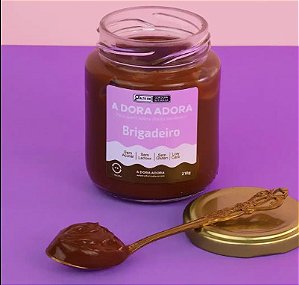 Doce de Pote de Brigadeiro 210g – Zero Açúcar, Zero Glúten, Zero Lactose e Low Carb