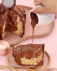 Mini Panetone com Gotas de Chocolate com Recheio de Brigadeiro 200g – Zero Açúcar, Zero Glúten, Zero Lactose e Low Carb.