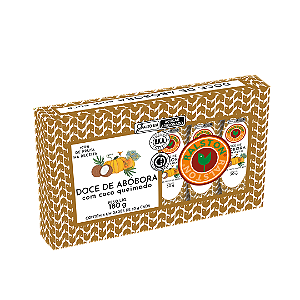 Display com 6x Doce de Abóbora com Coco Queimado 30g - Ralston