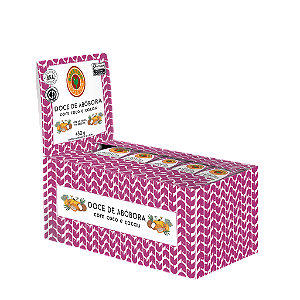 Display: 15x Doce de Abóbora com Coco Queimado com Cacau 100% 30g - Ralston