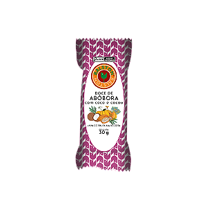 Doce de Abóbora com Coco Queimado com Cacau 100% 30g - Ralston
