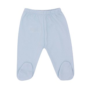 Culote (Calça) Azul Celeste em Algodão Pima Peruano