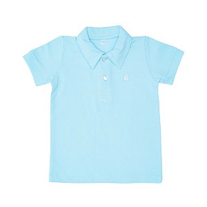 Camisa Polo Piquet Turquesa