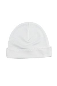 Gorro Branco em Algodãon Pima Peruano