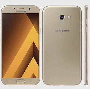 Smartphone Samsung Galaxy A7 2017 - Dourado - 32gb - Ram 3gb - Octa-Core - 4g - 16mp - Tela 5.7