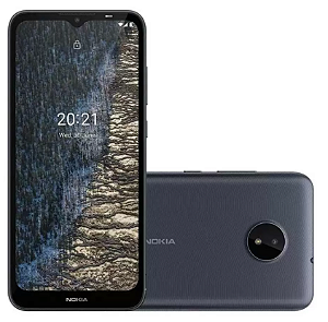 Smartphone Nokia C20 32GB 4G Octa-Core - 2GB ram Tela 6,5 Câm. 5MP + Câm. Selfie 5MP
