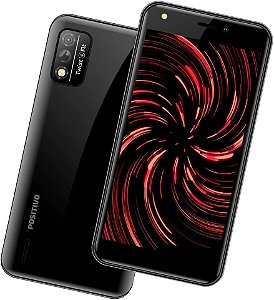 Smartphone Positivo Twist 4 Fit S509N, 1GB 32GB, Dual Chip, Tela Notch5" LCD, Android 10 GO Edition - Black Piano