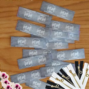 Kit 1.000 Etiquetas Personalizadas 1,5x6 cm (Cetim ou Gorgurão)