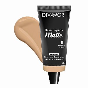 Divamor Base Liq Matte R. Agua Bege Mel