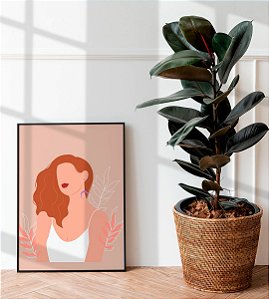 Quadro Romantic Woman