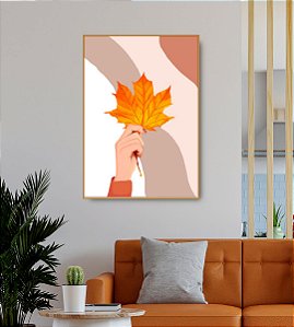 Quadro Folha de Outono