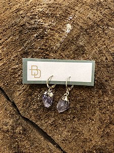 Mini Argola Ametista