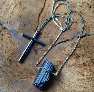 Escapulário Turmalina Negra