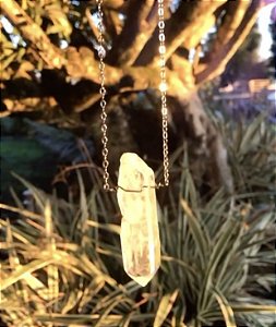 Colar Quartzo Branco