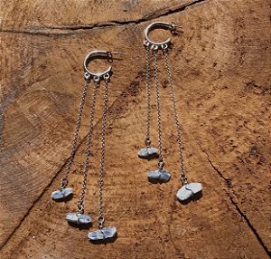 Brinco Lápis-lazúli