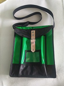Bolsa em pvc para ferramentas com dois compartimento