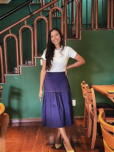 Saia Marina – Azul Marinho