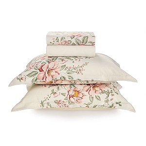 Jogo de Cama/ Jogo de Lençol Karsten 180 Fios Naomi King