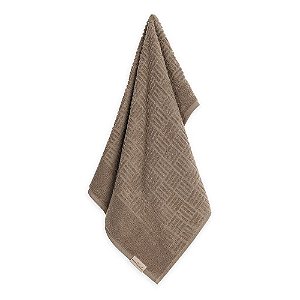 Toalha de Rosto Karsten Fio Penteado Invicta Taupe