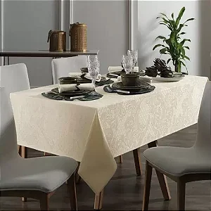 Toalha de Mesa Mendi Natural 1,60mx2,70m-Karsten