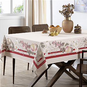 Toalha de Mesa  Ambrosia 1,40mx1,40m - 4 lugares-Karsten