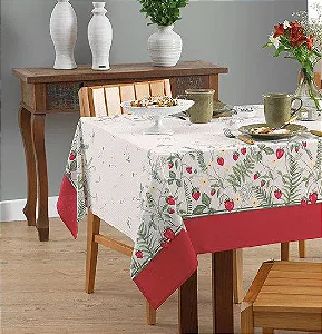 Toalha De Mesa Quadrada  Frutalia 1,40mx1,40m - Karsten