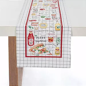 Trilho de Mesa/Caminho de Mesa Pizzaria Karsten 30cm x 1,00m