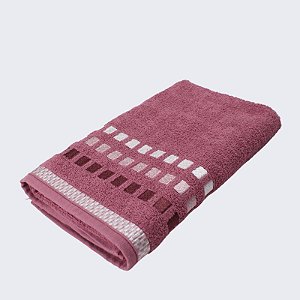 Toalha de Rosto  Calera Amaranto/ Rosa- Karsten
