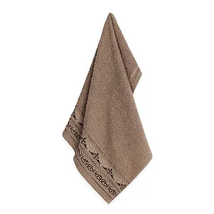 Toalha de Rosto Lisboa Taupe- Karsten