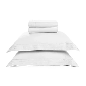 Jogo de Cama Queen 200 Fios  Orsini Branco- Trussardi