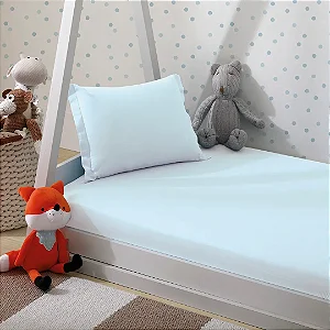 Jogo de Berço Döhler Baby Azul Claro 2 Peças