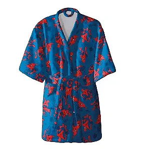 Roupão Infantil Velour G Spider Man Dohler