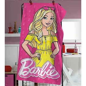 Toalha de Banho Infantil Döhler Barbie 28