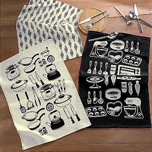 Kit 3 Panos De Prato Atoalhado Atacado Dohler Felpudo Pia Cor Menu