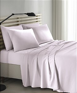 Jogo de Cama Queen Döhler Priori 130 fios Lavanda  4 peças