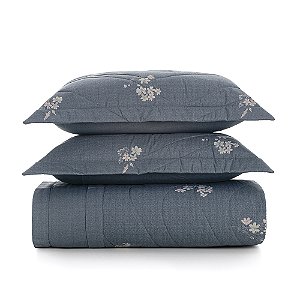 Colcha King com 2 Porta-travesseiros 100% Algodão Helen- K