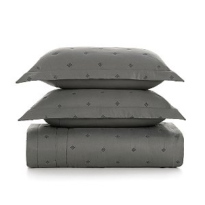 Colcha Casal com 2 Porta-travesseiros  Bordado Juno-Karsten