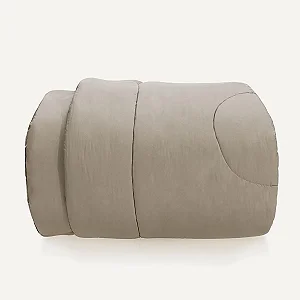 Edredom Queen 200 Fios 100% Algodão Tom Grão- Karsten