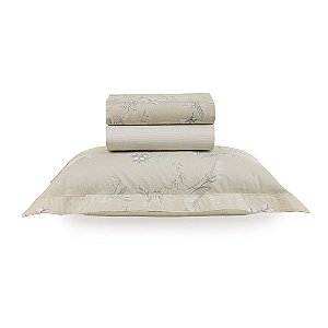 Jogo de Cama Solteiro 200 Fios 100% Algodão Maris-Karsten