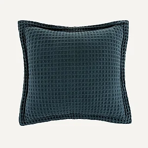 Almofada Decorativa Quadrada 100% Algodão Denver Petróleo