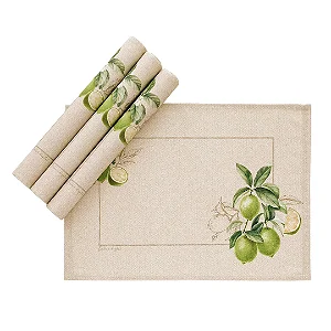 Jogo Americano Döhler Clean Limone 45x31cm 4 peças-Dohler