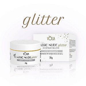 Gel Classic Nude Glitter Vòlia (24g)