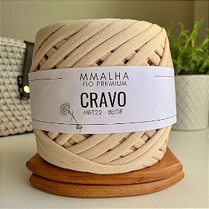 Fio de Malha Premium - Cravo - Bege amarelinho