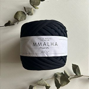 Fio de Malha Premium - Preto - 20mm