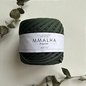 Fio de Malha Premium - Eucalipto Verde Militar - 20mm
