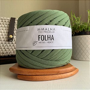 Fio de Malha Premium - Folha - Verde